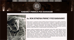 Desktop Screenshot of piwnicapodbaranami.pl